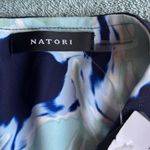 Natori Shibori Floral - Fluid Crepe Drape Dress Photo 8