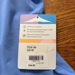 Kenny Dana 3/4 Sleeve Tapered V Neck Top Periwinkle Blue Size L UPF50 NWT Size L Photo 6