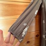 Altar'd State  Green Cream Bishop Sleeve Sundress Photo 2