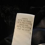 Easy Spirit  Women’s Velvet Jacket XL Embroidered Dolman Sleeve Whymsigoth Photo 3