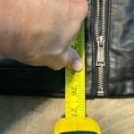 Odyn Black Vest Vegan Women ZIP Up Pockets Large EUC Photo 5