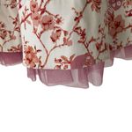 Betsey Johnson  RARE Y2K Skull Cherubs Toile Dress NWTS size 6 Pink Photo 3