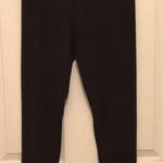 Athletic Leggings, Size Large Black Photo 3