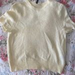 H&M Yellow Knit Top Sweater Photo 0