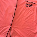 Not Tired Women’s Small “Good Nighty” Collared Button Down Pajama Sleep Top Photo 3