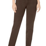 Woman Within NWT  size 26W natural fit. Brown denim. Photo 0