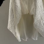 Aura  gold and white mini dress Photo 3