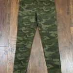 American Eagle Next Level Stretch Hi-Rise Jegging Crop Camo Green Jeans Photo 4