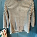 Gap Grey/Navy Blue Sweater Cardigan Jacket Size Large Photo 2