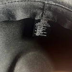 Forever 21  Fedora Hat Wool Black Silver Chain Photo 5