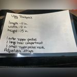 UGG  Dannie II backpack, cow suede and‎ sheepskin Photo 13