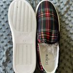 J.Crew Plaid Slip-On Sneakers Photo 3