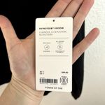 Athleta  Retroterry 1/2 Zip Hoodie Womens Size Medium Black NWT Photo 3