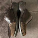 Croft & Barrow Brown Mules Size 8.5 Photo 4