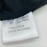 Aviva Stanoff Blue and Black Backless Dress Size M Photo 9