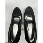 Womans CM Slipon Platform Pumps 9 M Black Stiletto Round Toe Photo 5