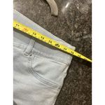 Spanx Flare Denim Pull On Jeans Size 1X Blue Light Wash Stretch Shaping Slimming Photo 4