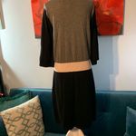 Artisan size L Large sweater color block dress Photo 4