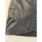 Mossimo Mini Skirt Black Texture Size 10 Biker Rock Punk Gothic Photo 1