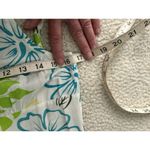 Tiki Palm Women White Floral Slip Style Asymmetrical Hem Cocktail Dress Size S Photo 5