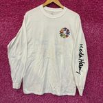 Keith Haring Circle of Men Dancing Pop Art Long Sleeve M Photo 2