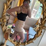 Bill Blass VTG 90s Pink Denim Jean Short Size 8 High Rise 4" Inseam Rigid Cotton Photo 4