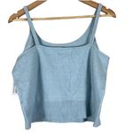 Old Navy NWT  Knit Sweater Tank Top Womens L Cozy Cropped Cotton Sleeveless Photo 2