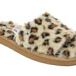 Minnetonka  • Women’s Lolo Slides Leopard Print Slippers Faux Fur Photo 0