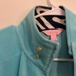 Lilly Pulitzer  Y2K Vintage Sky Blue Fleece Jacket Photo 2