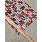 Anthropologie Maeve The Colette Cropped Wide-Leg Rose Printed Pants Sz 34 NWT Photo 8