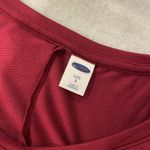 Old Navy NWT Luxe Size S Burgundy Scoop Neck Soft Flowy Stretch Tunic Tank Top Photo 10