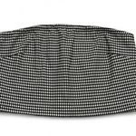 Honey Punch  Women's Black & White Checkered Strapless Crop Top Size L Photo 2