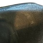 Stuart Weitzman  Black Peep Toe Heels Sandals Leather Perforated Size 8.5 Women's Photo 10