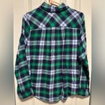 Aerie NWT  Oversized Plaid Flannel Shirt Size Small Photo 1
