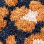 Ann Taylor Leopard Print Jacquard Sweater Women’s XXS Brown Black Heavy Knit Photo 9