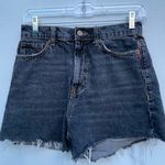 BDG Urban Outfitters  High Rise Cheeky Shorts Faded Distressed Black size 27 A4 Photo 0