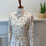 Vintage Dress 14 90s 80s Cottagecore Secretary Preppy Retro office RK Originals Purple Photo 4