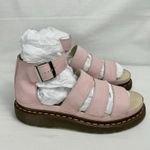 Dr. Martens Clarissa Chunky Leather Sandals In Bubblegum Pink Womens Sz 10 EU 42 Photo 2