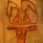 Ode & Rae Bikini Orange Size M Photo 1