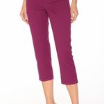 Max Mara  Fuchsia Stretch Capri Pants Photo 0