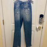 Risen Jeans High Rise Straight Jeans Dark Wash Blue Size undefined Photo 1