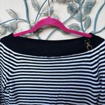 White House | Black Market striped boatneck light sweater Small Photo 1