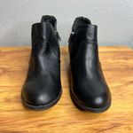 Sun + Stone Abby Short Ankle Boot Bootie Womens Size 5 Black Faux Leather NEW Photo 3