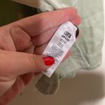 Lunya washable long sleeve button up pajama top in sage lime green sz S Photo 4