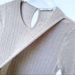 MM.LaFleur  nwot ribbed aj linen slits midi dress Photo 4