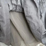 BCBGMAXAZRIA  | Chic Dove Grey April Babydoll Sleeveless Pleated Dress Size 2 XS Photo 3