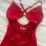 Tiger Mist Kelsey Red Bodycon Dress Photo 3