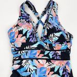 Sea Level Australia Botanica Spliced One Piece Floral Swimsuit Size US 4 NEW Black Photo 4