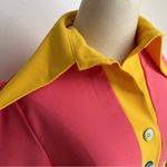 Dorothy Zudora Goldie 70s Butterfly Collar Shirt Dress size 2 NWT Pink Photo 1