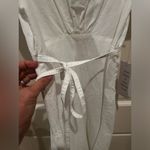 Free People Boyish Kennedy puff sleeves denim dress with tie back Photo 11